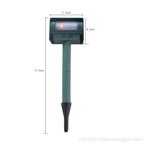 Solar Powered Ultrasonic Animal Pest Repeller